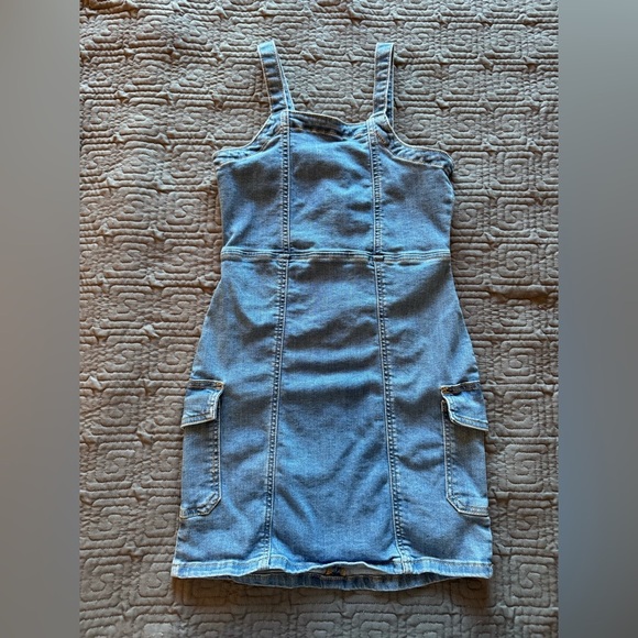 Classic 90’s Denim Blue Jumper - Picture 2 of 5